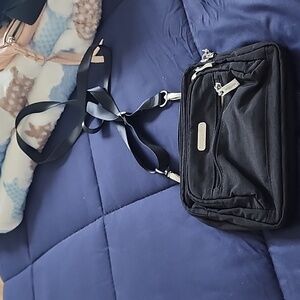 Baggalini triple zip crossbody